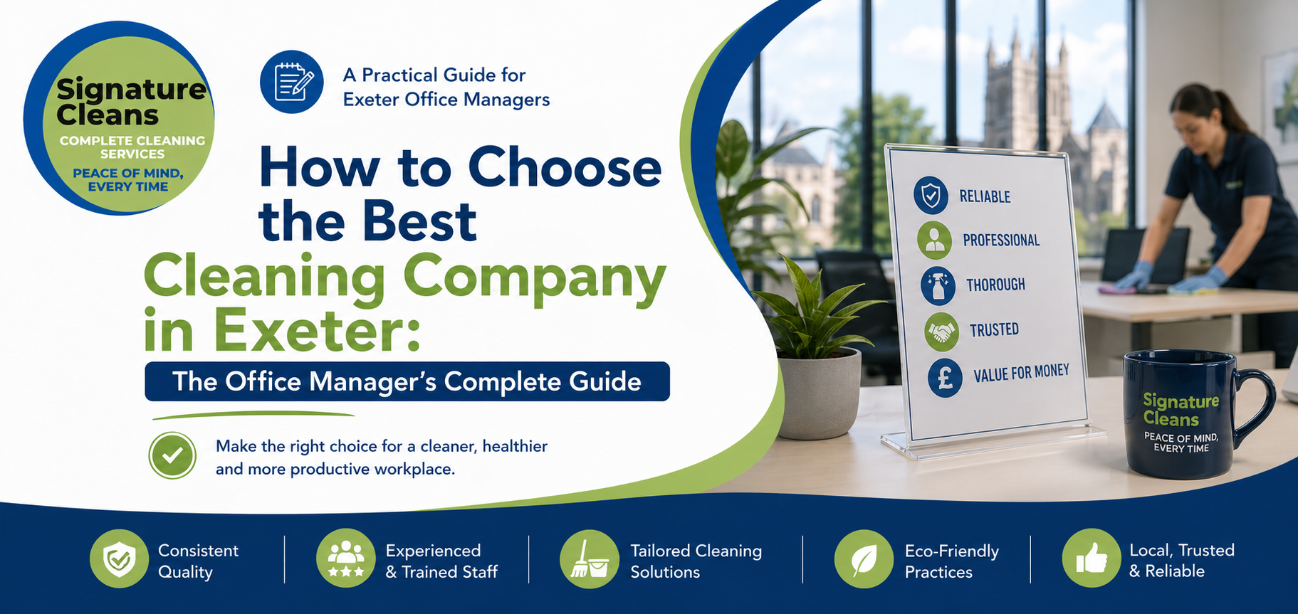 How to Choose the Best Cleaning Company in Exeter: The Office Manager's Complete Guide