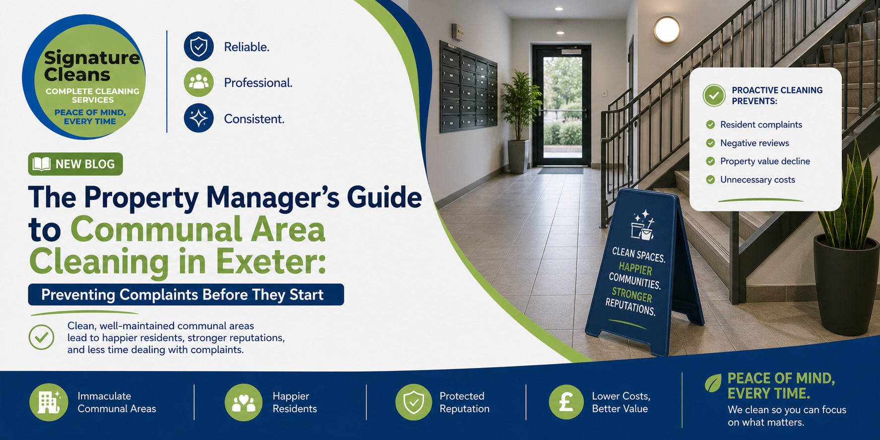 The Property Manager's Guide to Communal Area Cleaning in Exeter: Preventing Complaints Before They Start