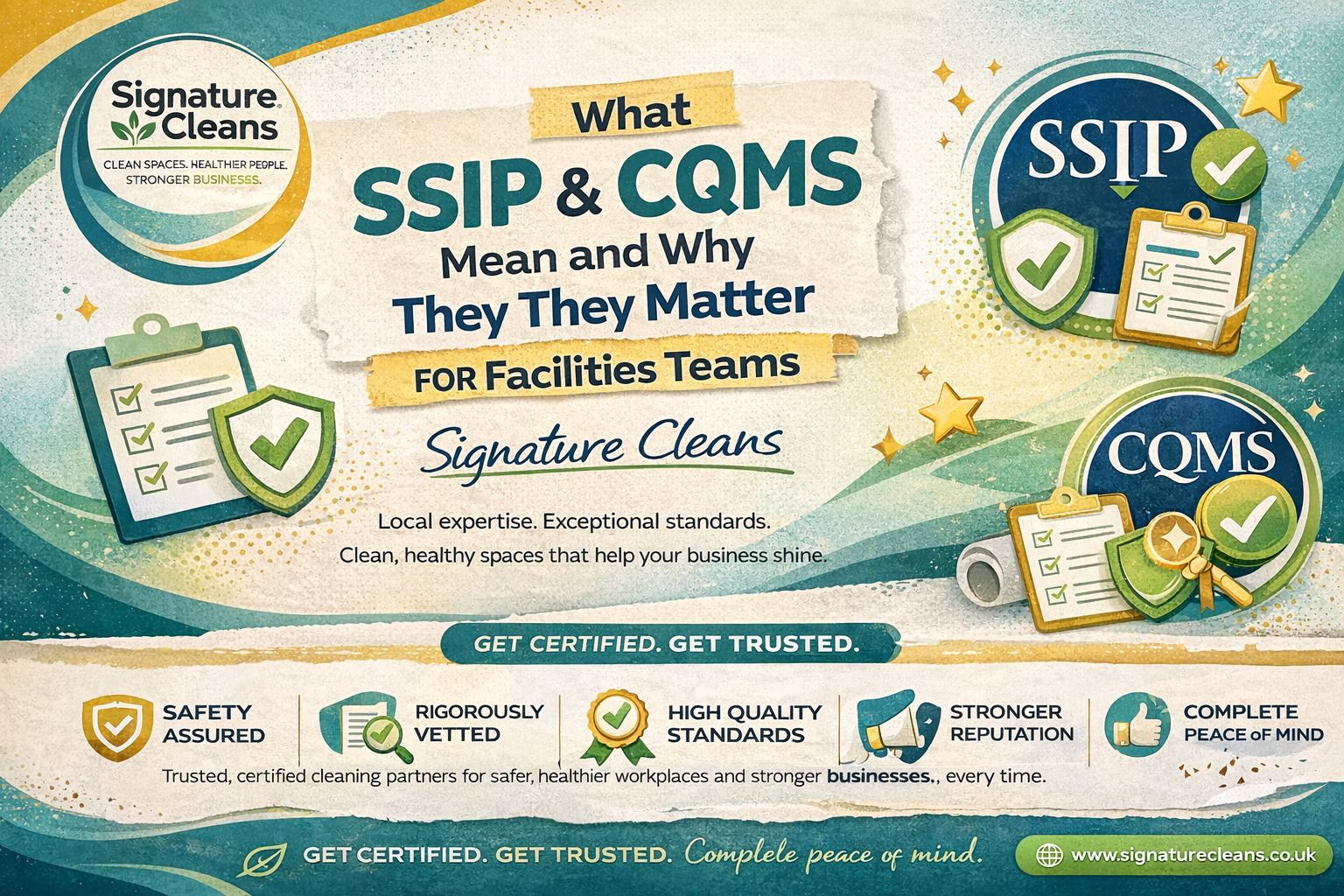 What SSIP & CQMS Mean and Why They Matter for Facilities Teams