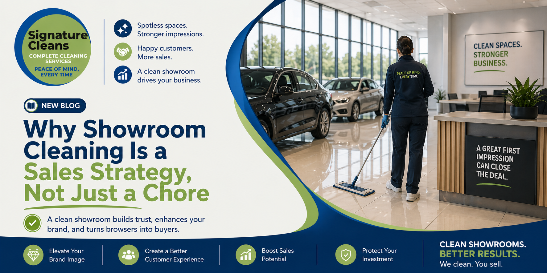 Why Showroom Cleaning Is a Sales Strategy, Not Just a Chore