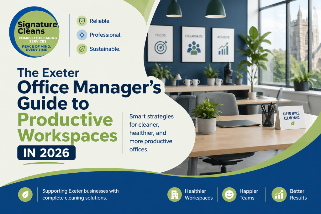 The Exeter Office Manager’s Guide to Productive Workspaces in 2026